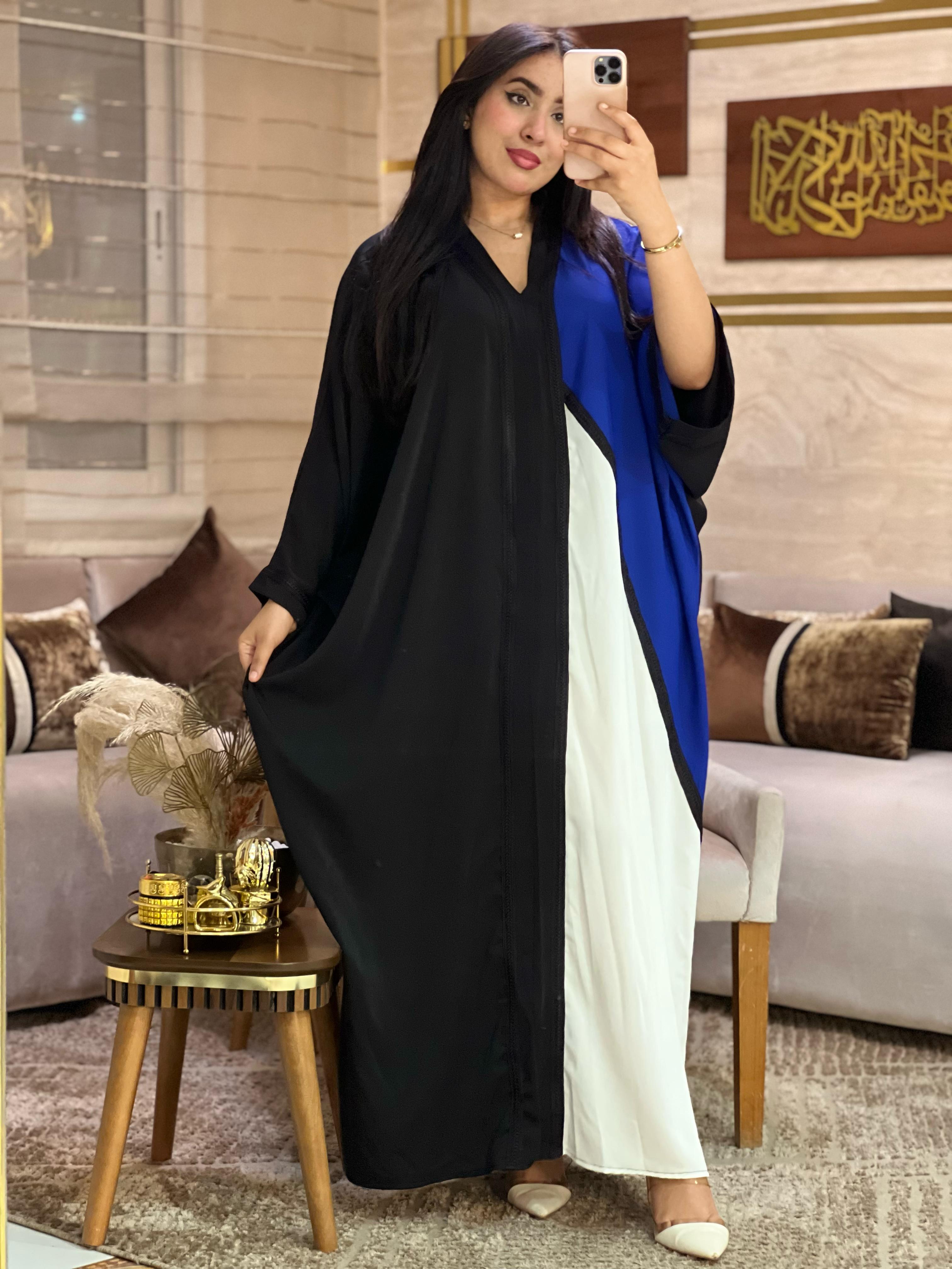 ABAYA PAPILLON avec CHALE